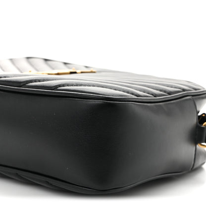 Saint Laurent Calfskin Matelasse Monogram Lou Camera Bag Black 10 of 10