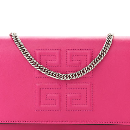 Givenchy Lambskin Emblem Chain Wallet Cyclamen 8 of 10