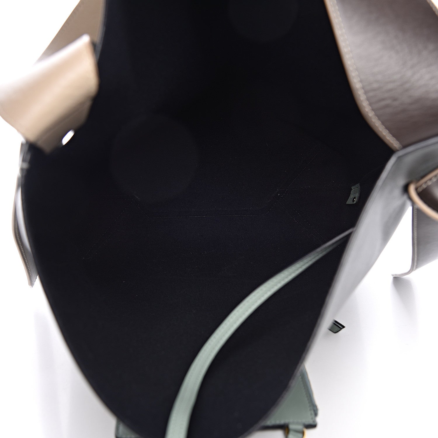 Celine Shiny Smooth Calfskin Small Twisted Cabas Jade Forest 7 of 16