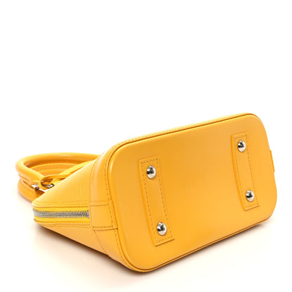 Louis Vuitton Epi Alma BB Citron 4 of 11