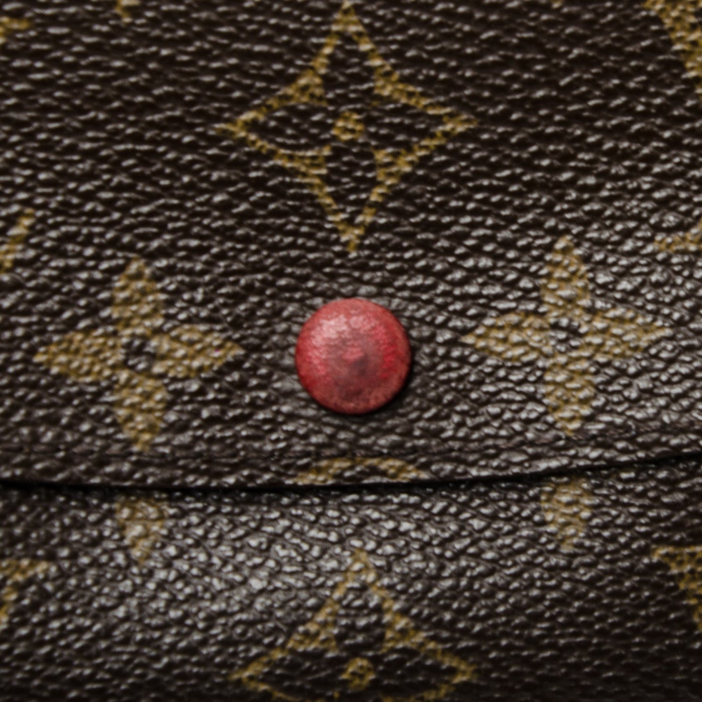Monogram Emilie Wallet Red