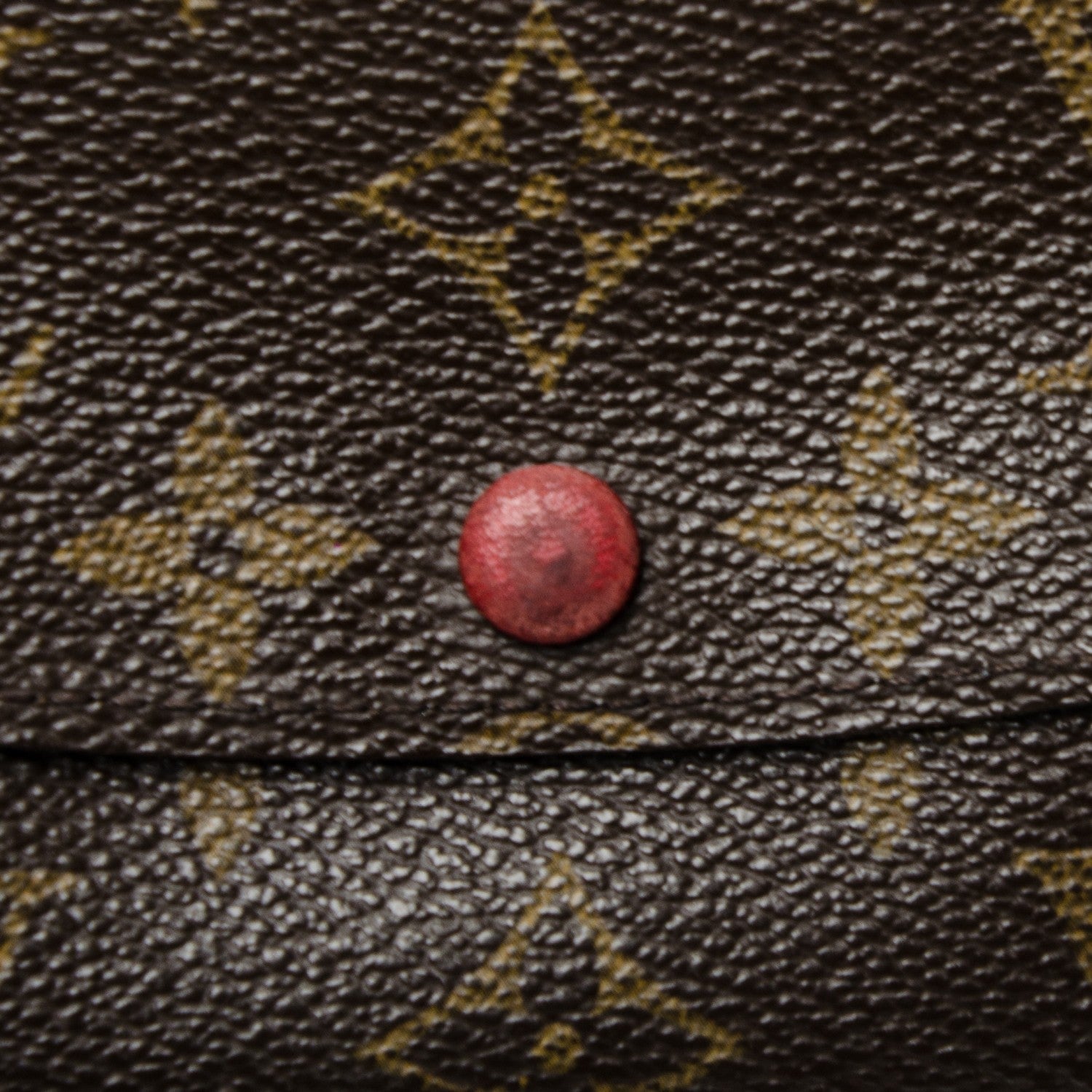 Louis Vuitton Monogram Emilie Wallet Red 6 of 8