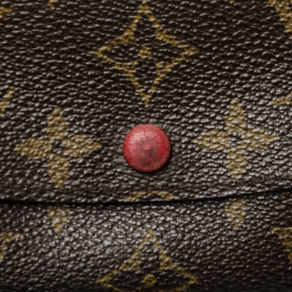 Louis Vuitton Monogram Emilie Wallet Red 6 of 8