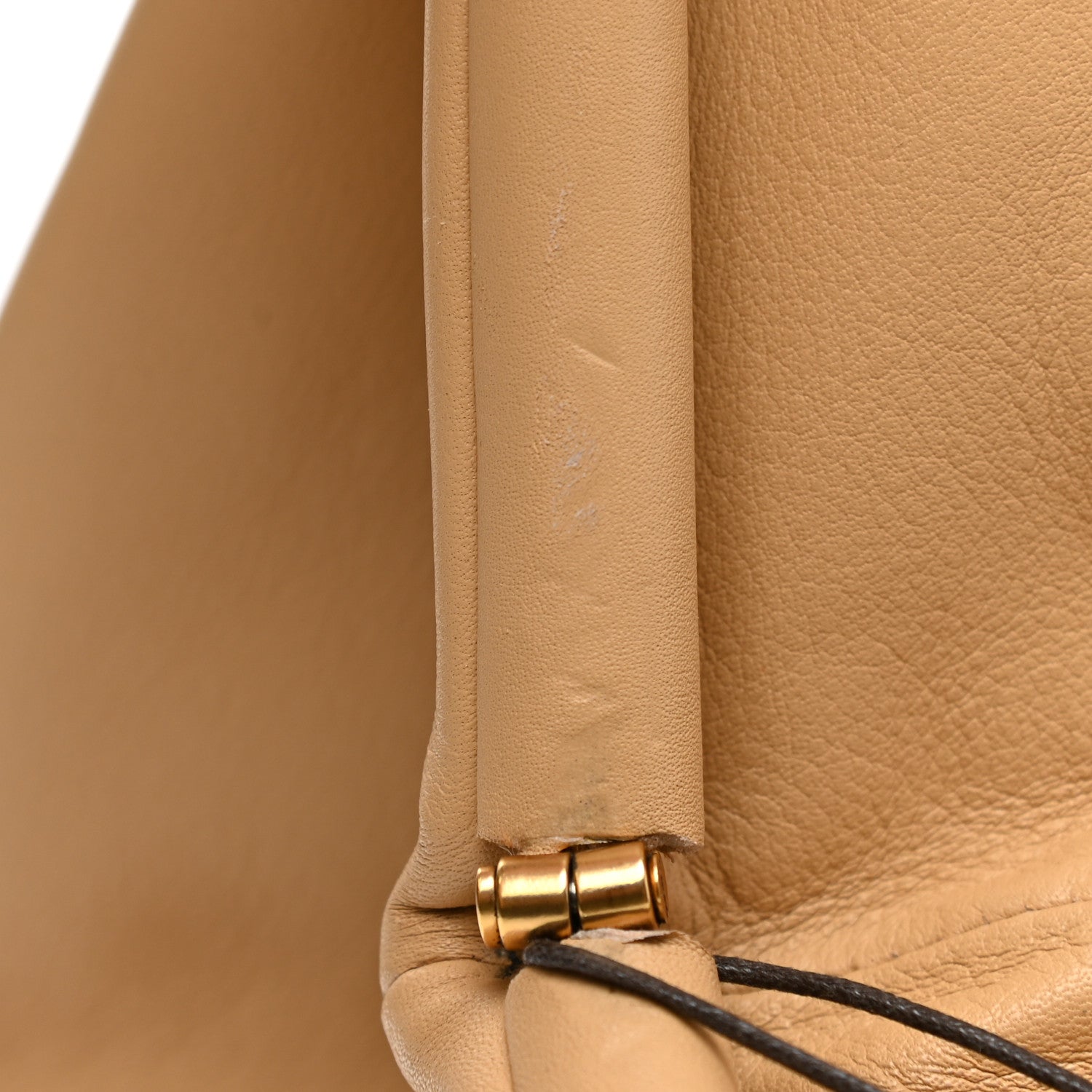 Bottega Veneta Smooth Butter Calf The Pouch Oversized Clutch Nude 8 of 8
