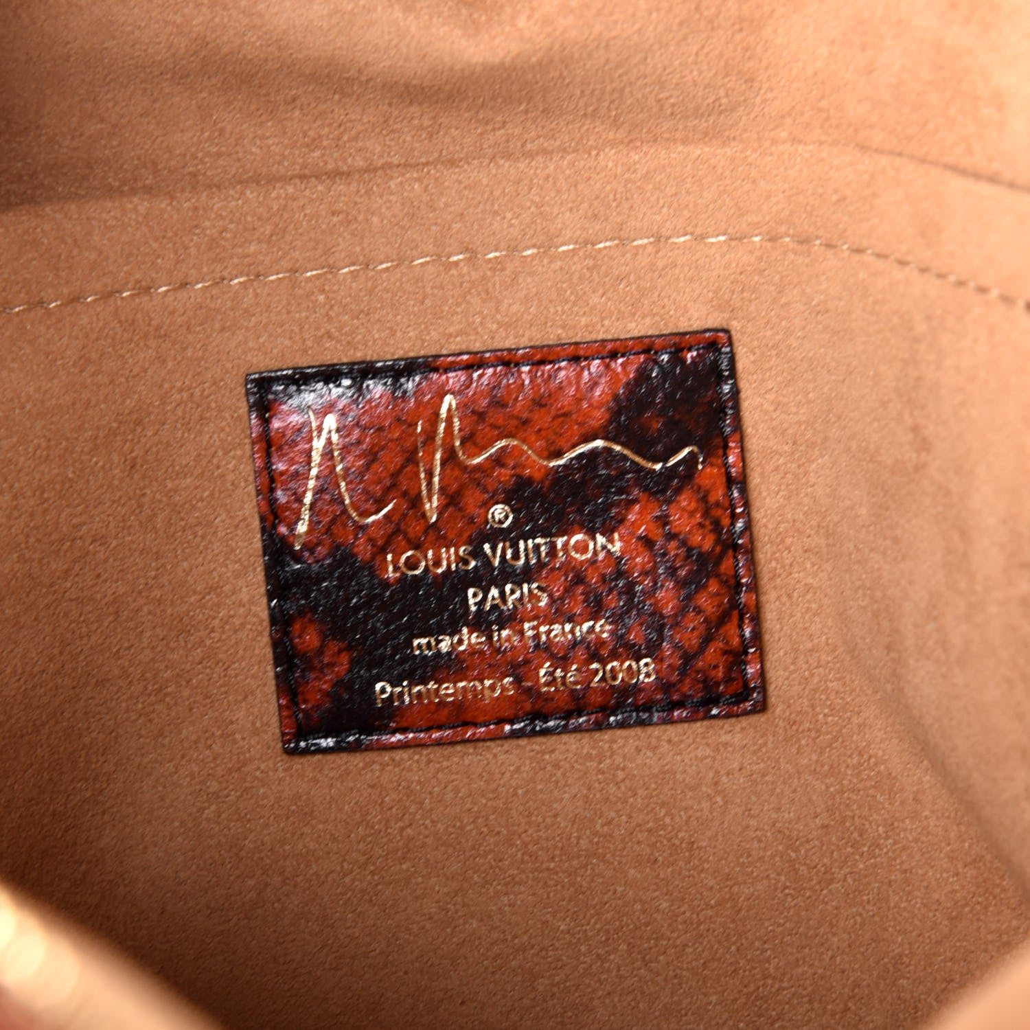 Louis Vuitton Monogram Karung Mancrazy Jokes Bag 6 of 8