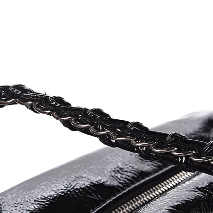 Chanel Patent Medium Luxe Ligne Bowler Black 12 of 12