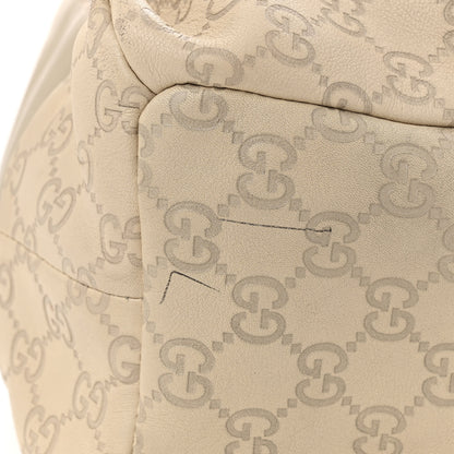 Gucci Guccissima Medium Hysteria Tote Ivory 12 of 12
