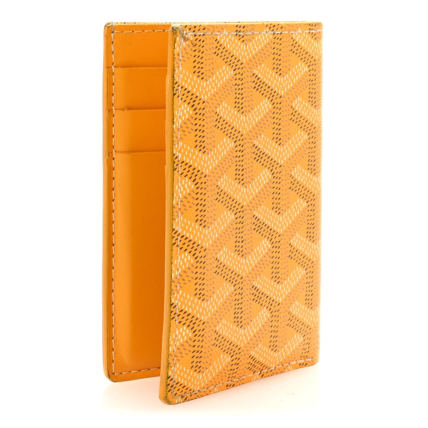 Goyardine Saint Pierre Card Holder Yellow