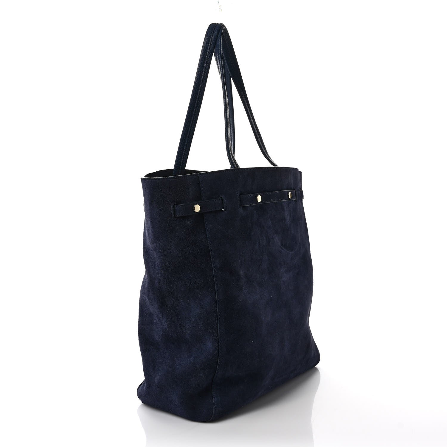 Jimmy Choo Suede Lexie Tote Navy Blue 3 of 10