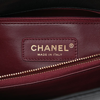 Chanel Caviar Quilted Small Coco Handle Flap Black 6 of 10