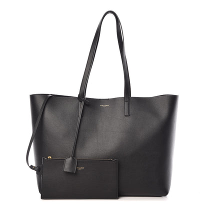 Saint Laurent Calfskin Large Shopping Tote Black 1 of 11