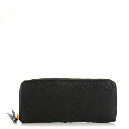 Louis Vuitton Empreinte Clemence Wallet Black 1 of 7