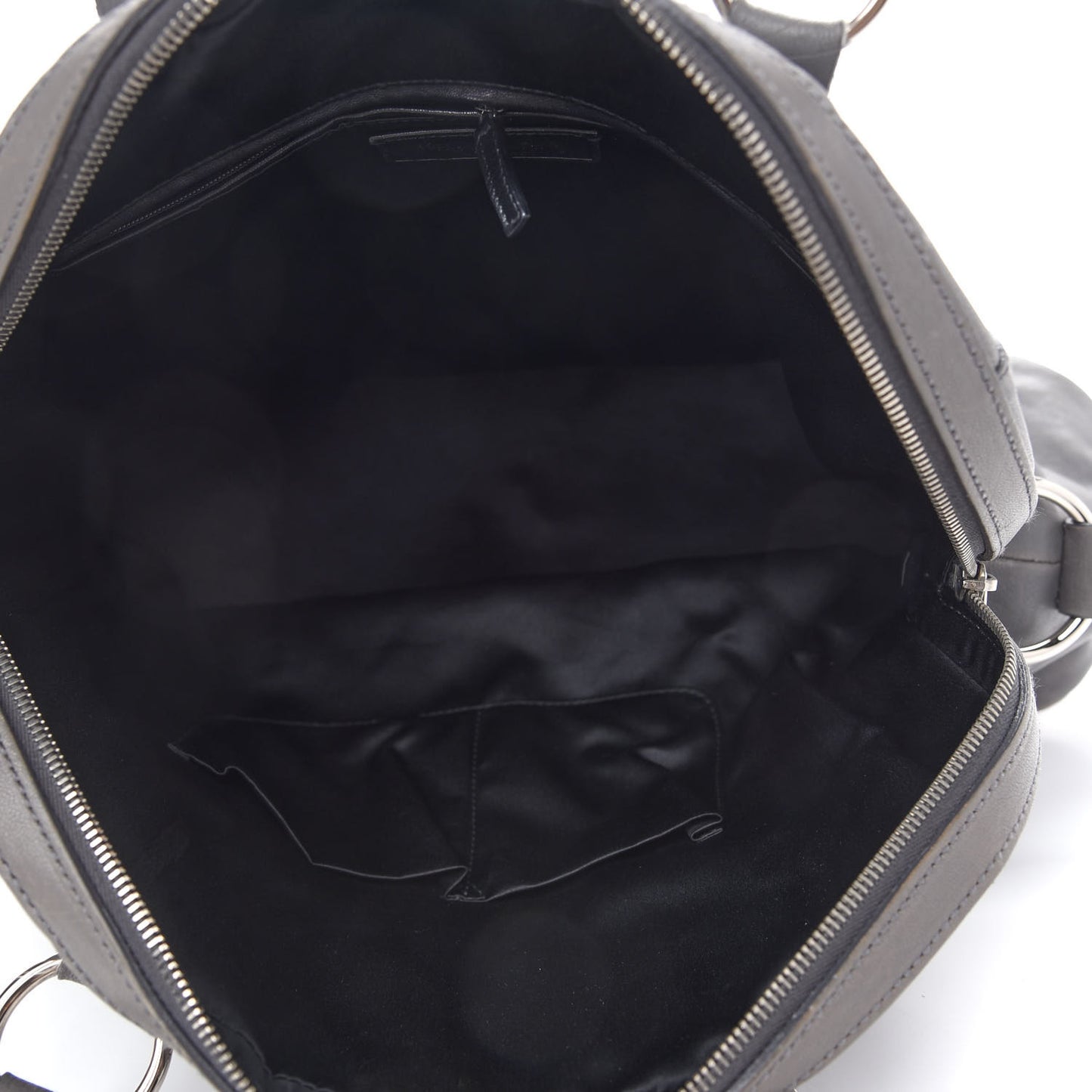 Calfskin Oversized Muse Gray