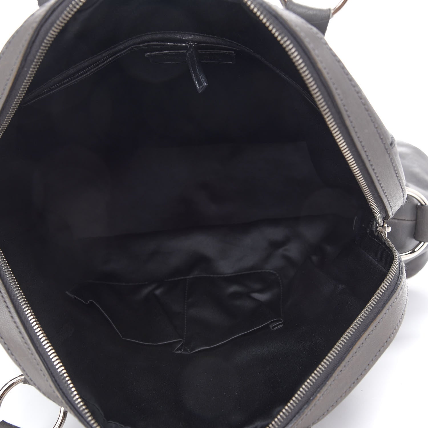 Saint Laurent Calfskin Oversized Muse Gray 5 of 11