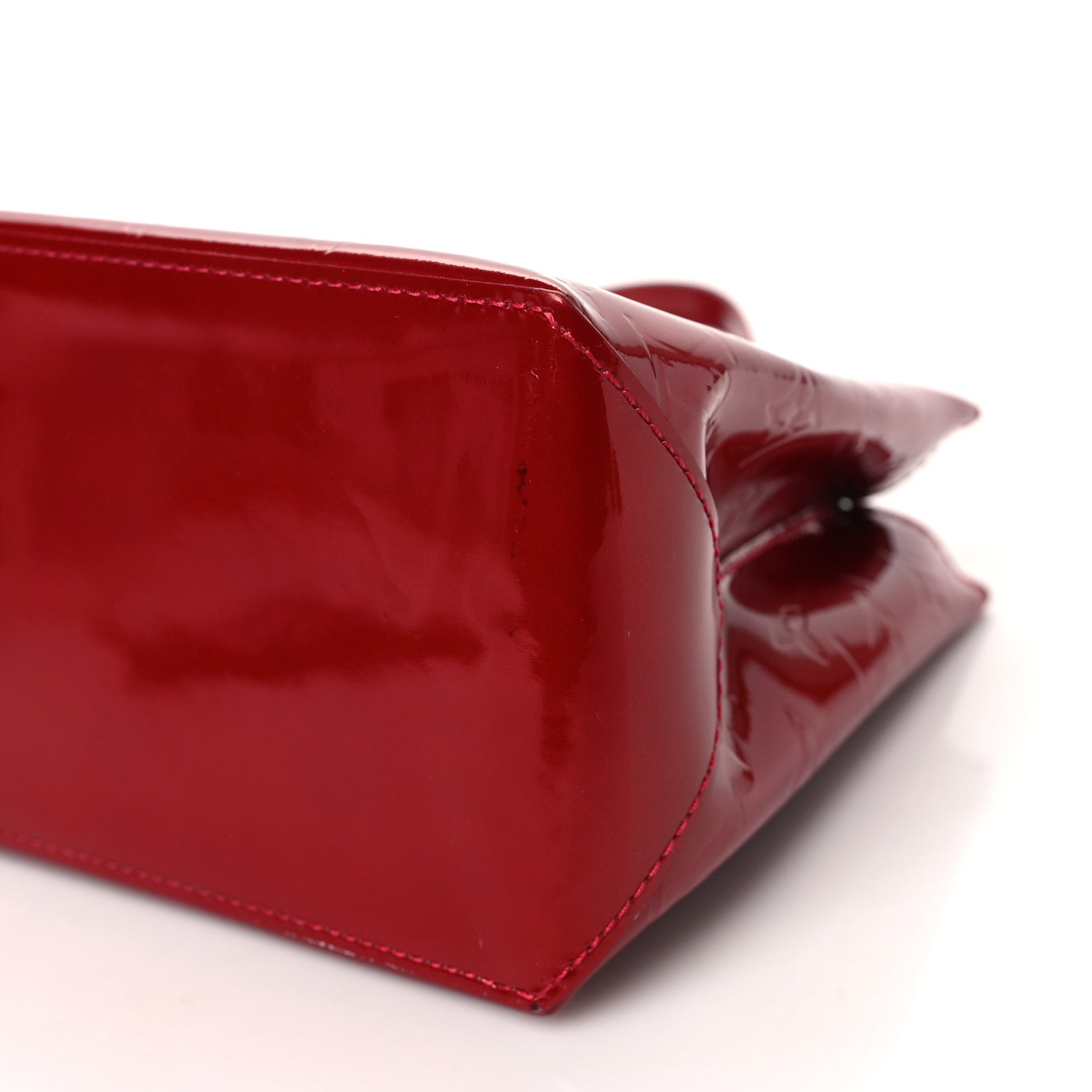 Louis Vuitton Vernis Wilshire PM Pomme D'Amour 9 of 9