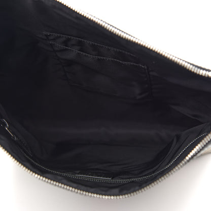 Gucci GG Supreme Monogram Web Messenger Bag Black 5 of 9