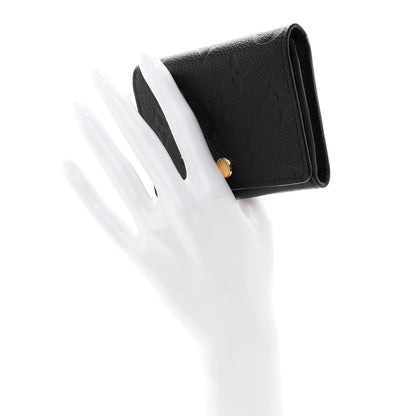 Louis Vuitton Empreinte Business Card Holder Black 2 of 7