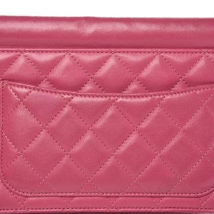 Chanel Lambskin Quilted Medium Crossing Times Flap Pink 11 of 11