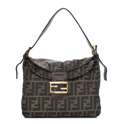 Fendi Zucca Shoulder Bag Tobacco 1 of 9