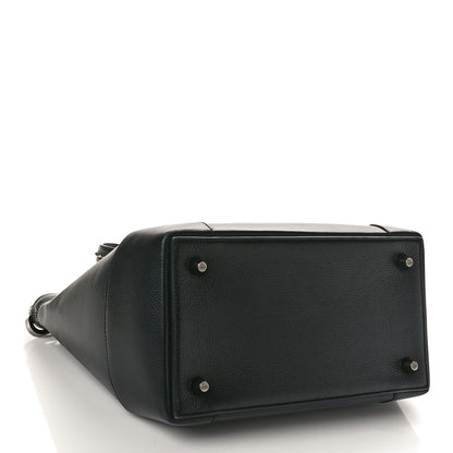 Christian Louboutin Grained Calfskin Spike Large Eloise Tote Black 4 of 9