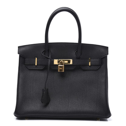 Hermes Togo Birkin 30 Black 1 of 15