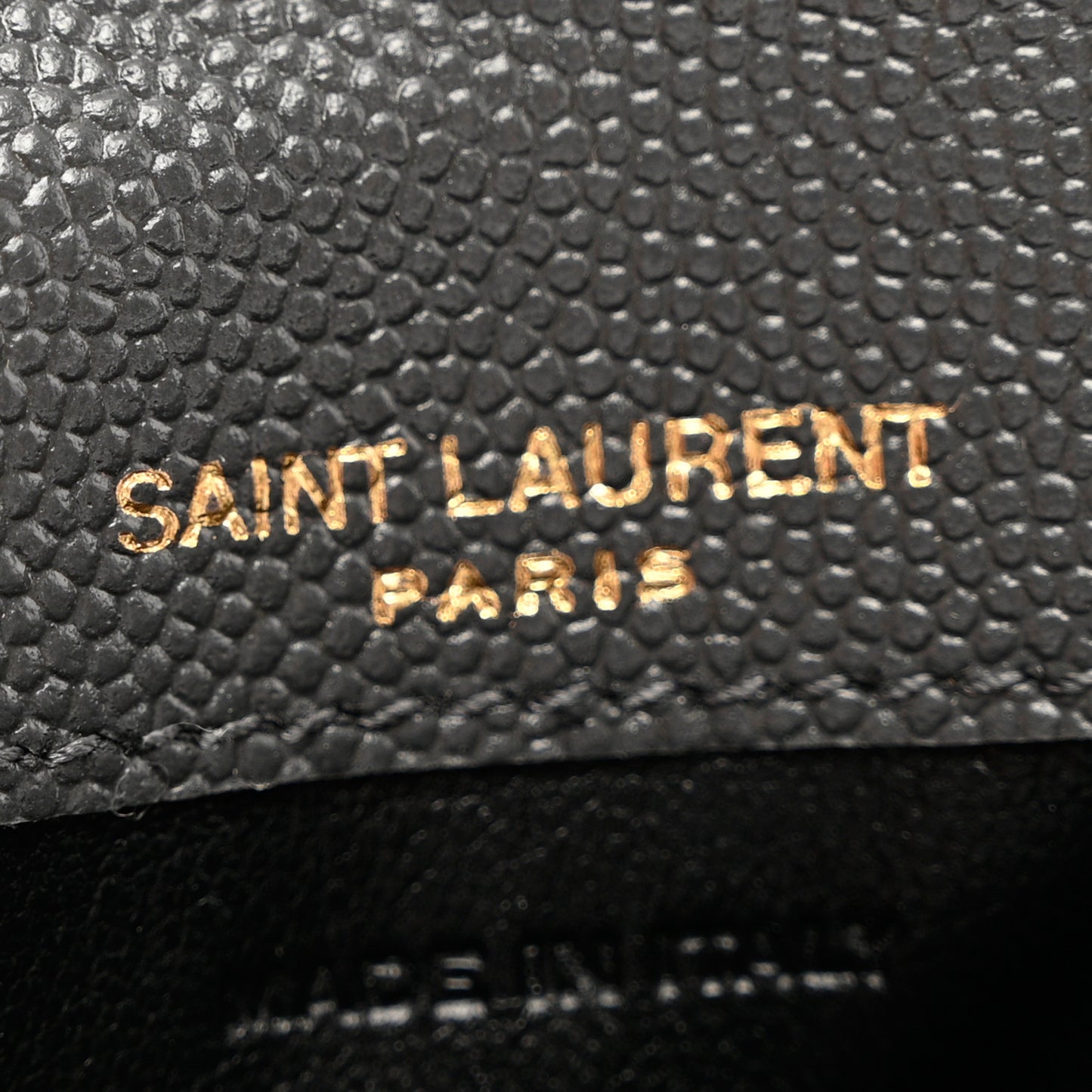 Grain De Poudre Uptown Monogram Card Case Black