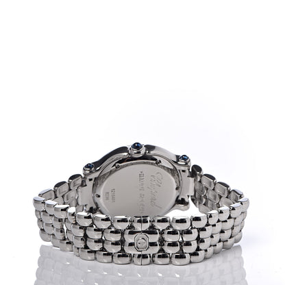 Chopard Stainless Steel 7 Diamond 32mm Happy Sport Quartz Watch 4 of 7
