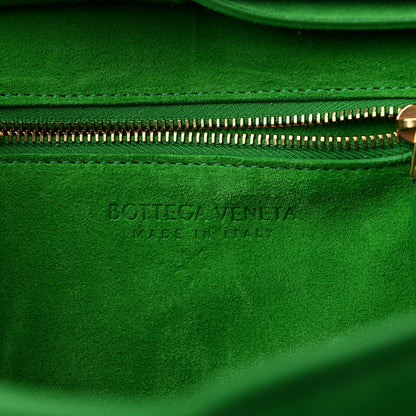 Bottega Veneta Suede Mini Maxi Intrecciato Arco 33 Parakeet 6 of 10