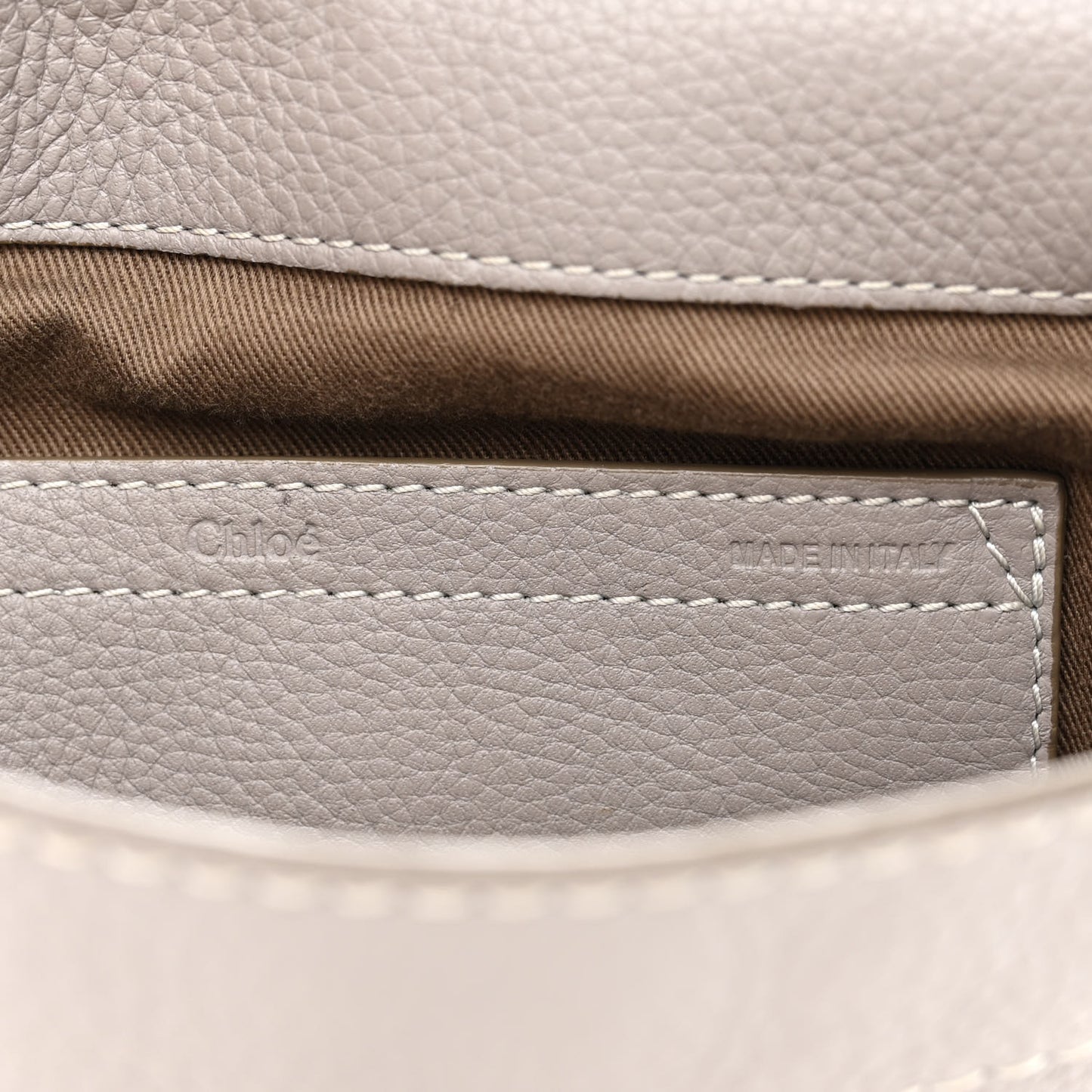 Calfskin Medium Marcie Round Crossbody Bag Cashmere Grey