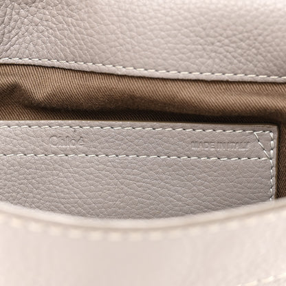 Chloe Calfskin Medium Marcie Round Crossbody Bag Cashmere Grey 6 of 10