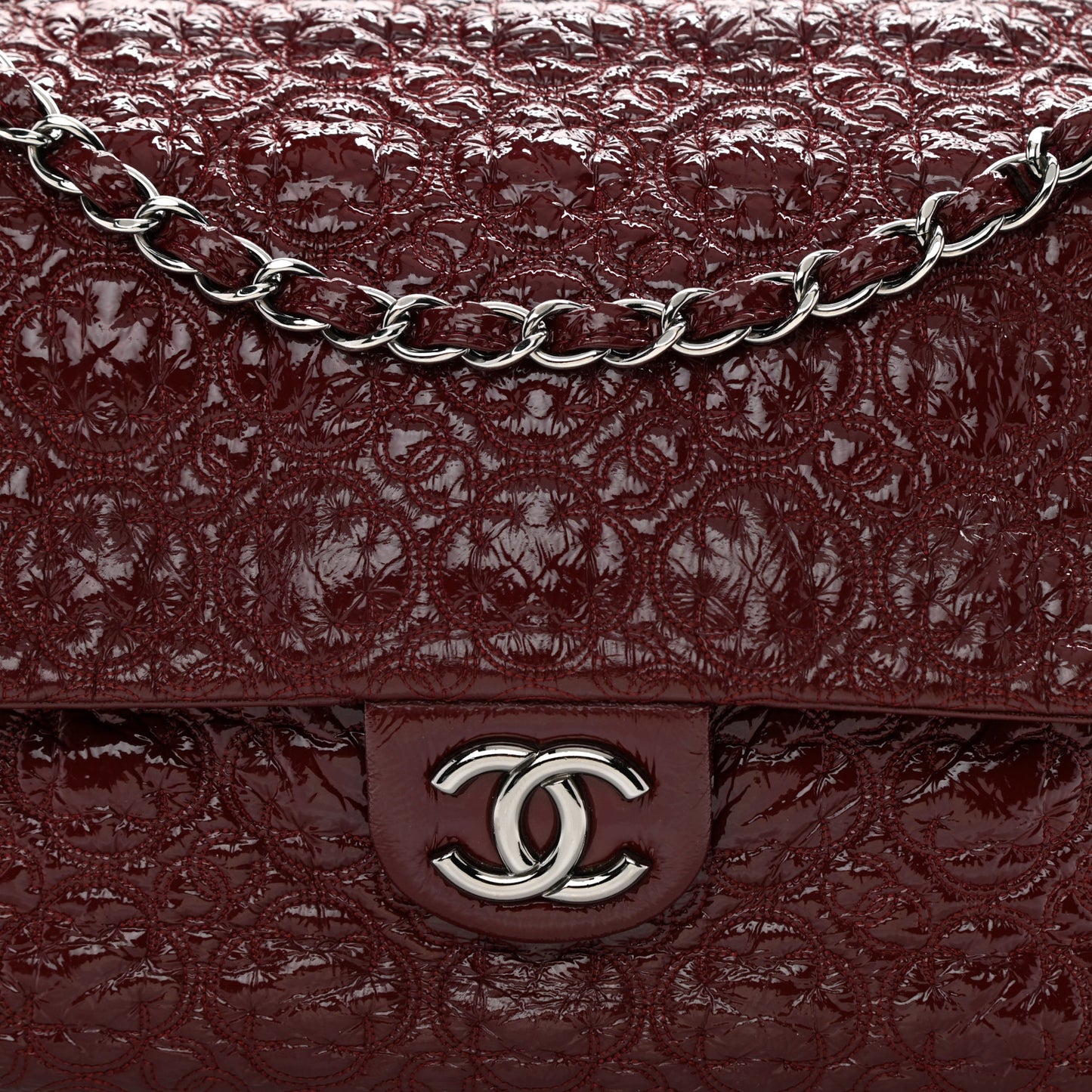 Vinyl Rock In Moscow Single Flap Dark Red