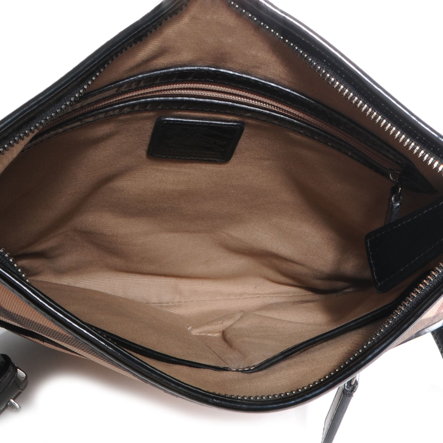 Burberry Supernova Check Small Dryden Crossbody Bag Black 5 of 9