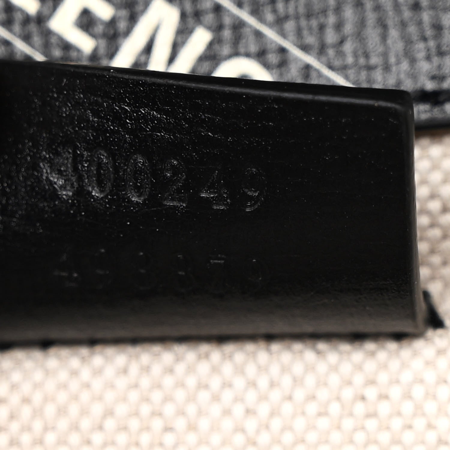 Gucci X BALENCIAGA Calfskin Logo Print Small Dionysus Shoulder Bag Black 8 of 11