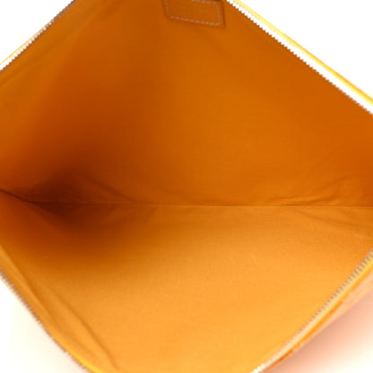 Goyard Goyardine Senat Pochette GM Yellow 5 of 8