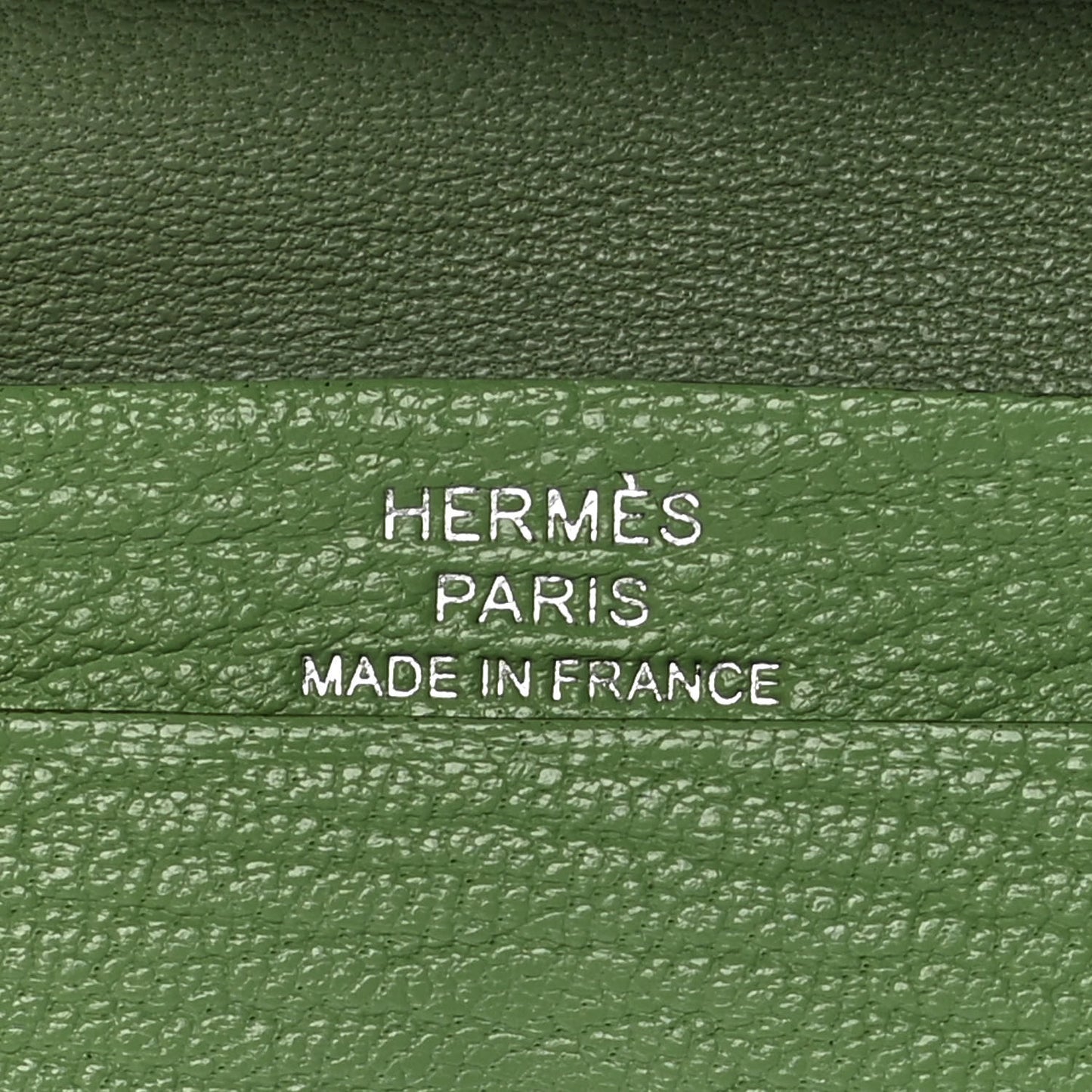 Chevre Mysore Mini Bearn Wallet Vert Criquet