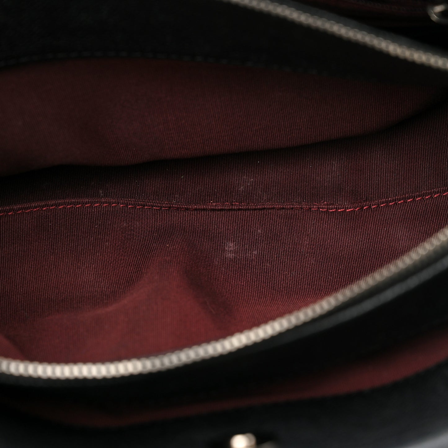 Caviar Quilted Small French Riviera Tote Black