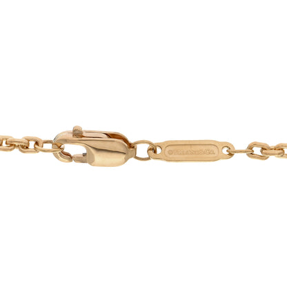 Tiffany 18K Yellow Gold Pearl HardWear Link Pendant Necklace 4 of 5