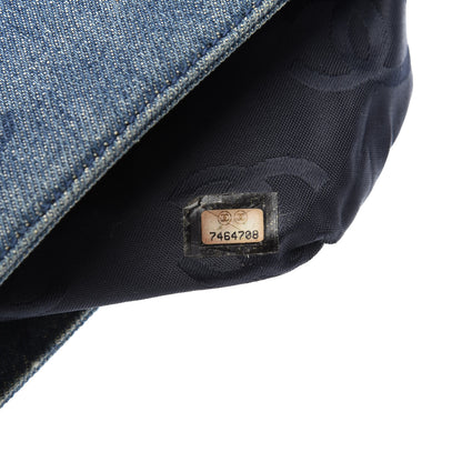 Chanel Denim CC Pouch Blue 9 of 11