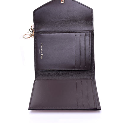 Christian Dior Bullcalf Diorissimo Medium Envelope Wallet Pink 4 of 9
