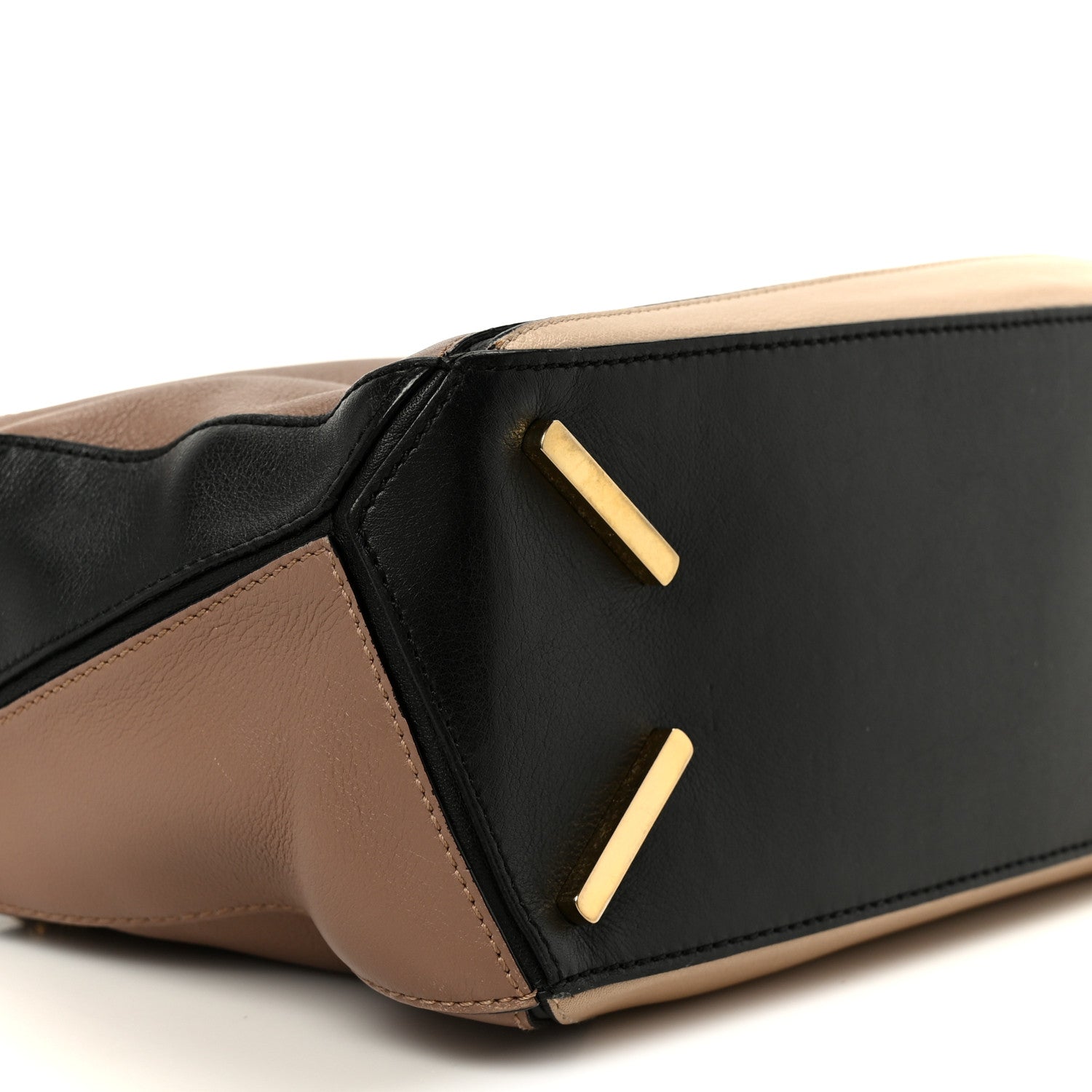 Loewe Calfskin Small Puzzle Bag Sand Hazelnut Ash 10 of 11