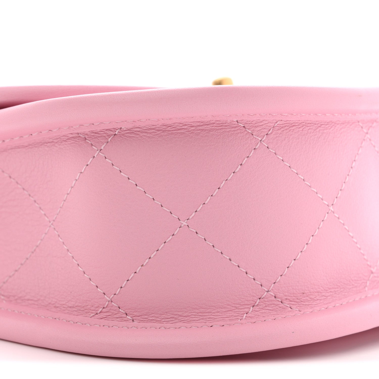 Chanel Calfskin Quilted Small Messenger Flap Light Pink 9 of 11