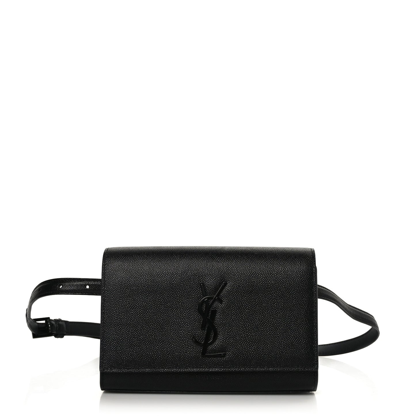 Grain De Poudre Monogram Kate Belt Bag Black