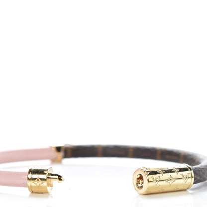 Louis Vuitton Monogram Daily Confidential Bracelet 17 Rose Ballerine 4 of 5