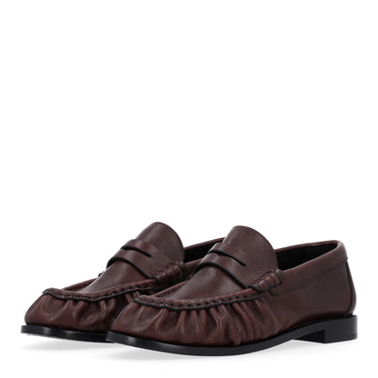 Saint Laurent Radiance Calfskin Le Loafer 15 Moccasin 36.5 Paris Brown 4 of 10