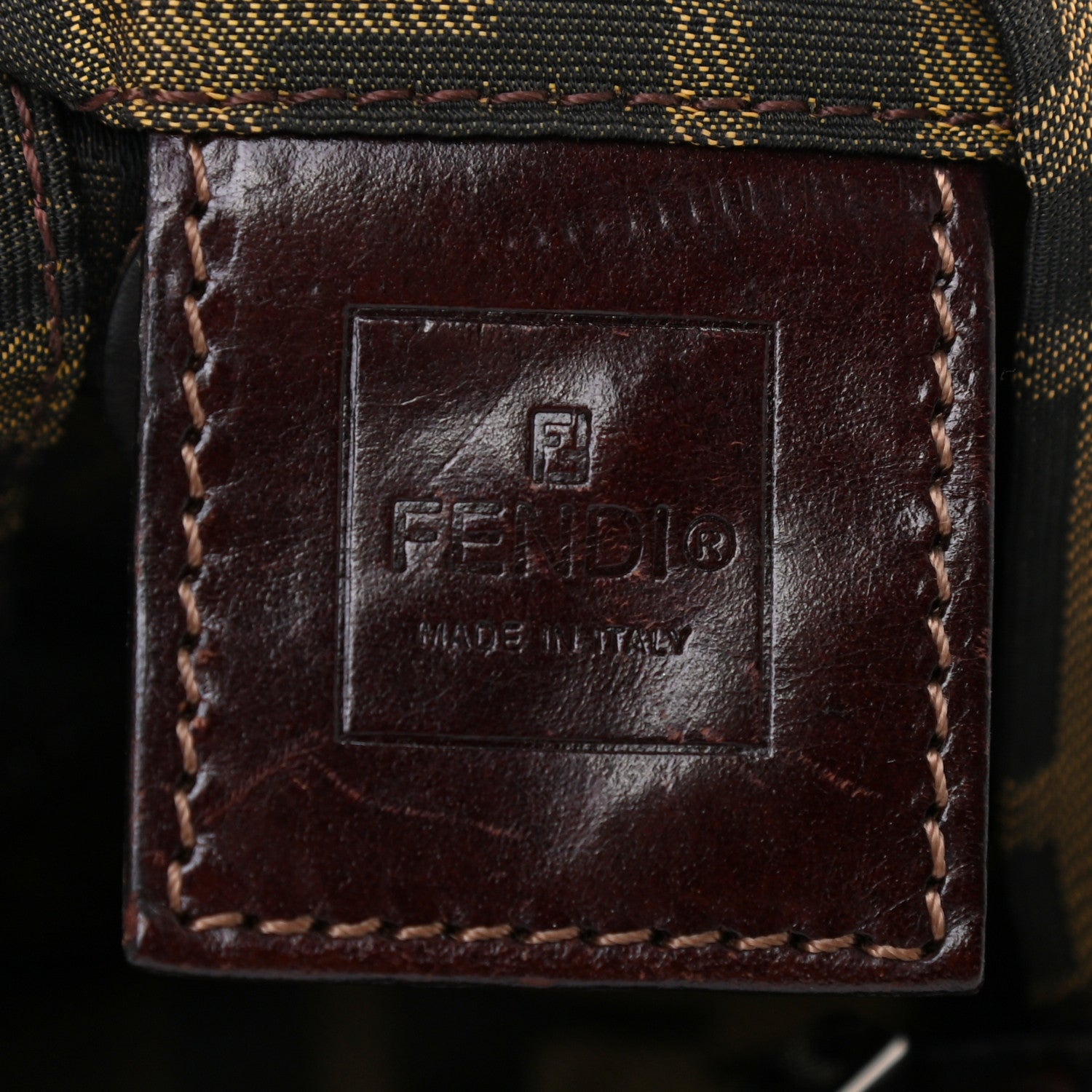 Fendi Zucca Mini Shoulder Bag Tobacco 5 of 6