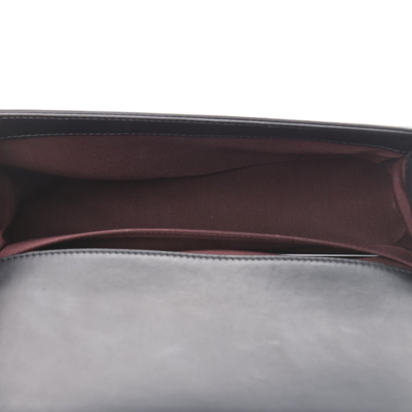 Caviar Suede Calfskin Chevron Medium Boy Flap Black
