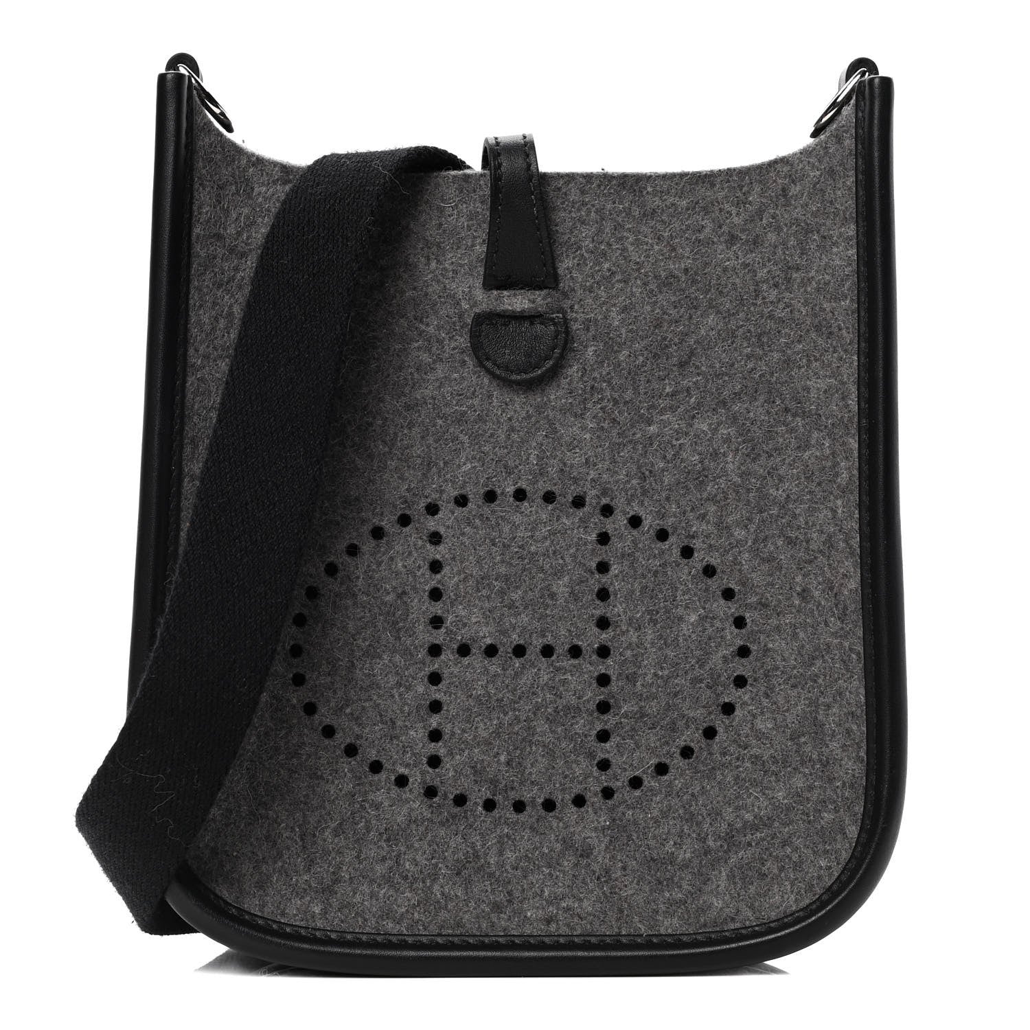 Hermes Feutre Swift Evelyne TPM Gris Moyen Black 1 of 4