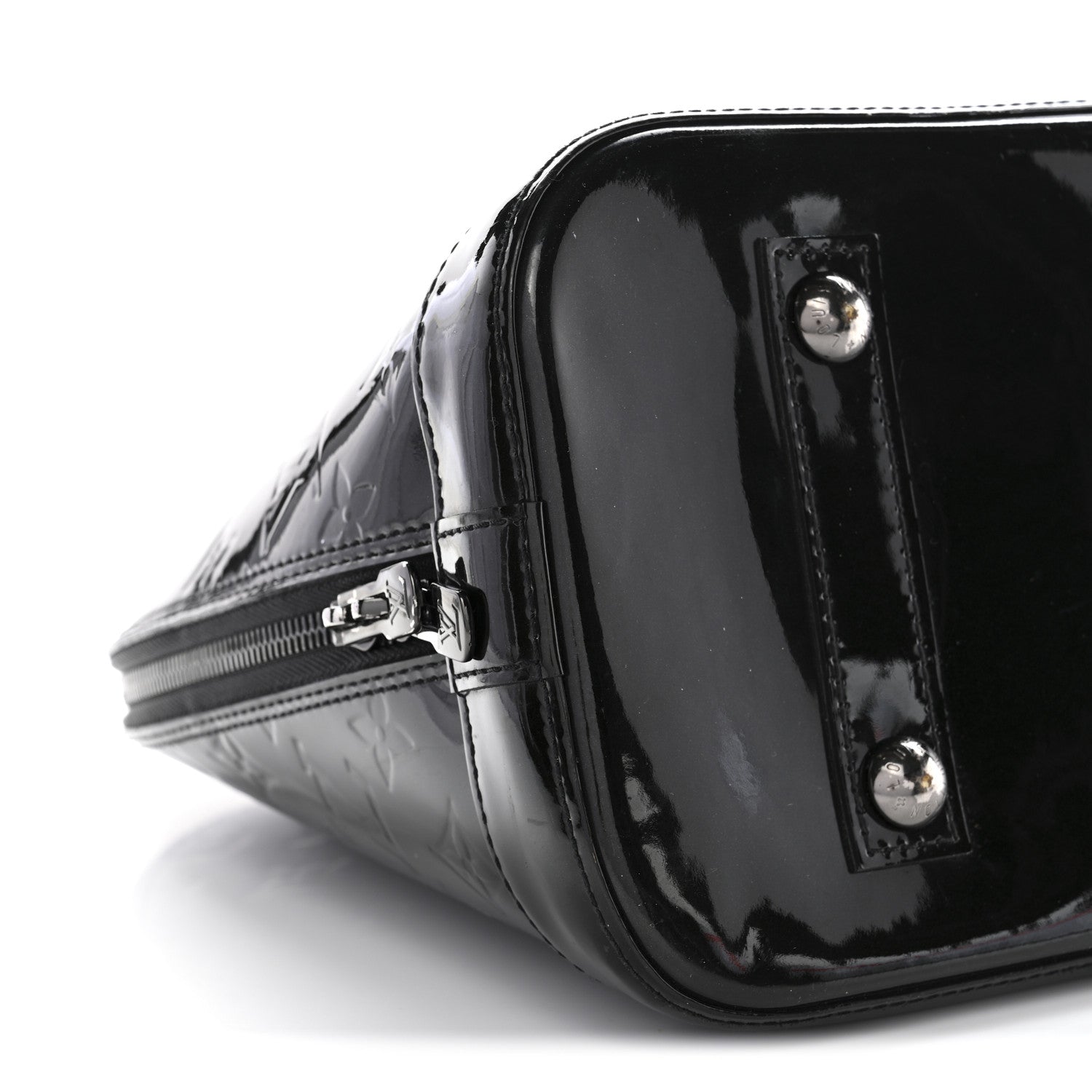 Louis Vuitton Vernis Alma PM Noir Magnetique 9 of 10