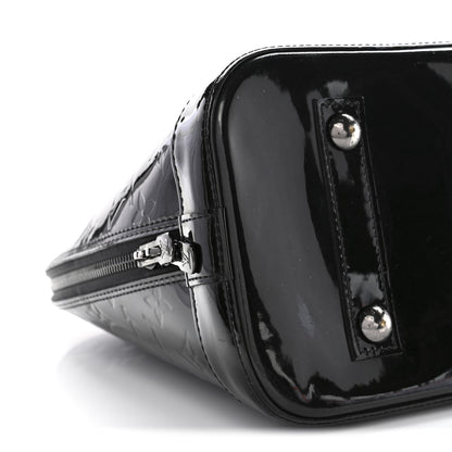 Louis Vuitton Vernis Alma PM Noir Magnetique 9 of 10