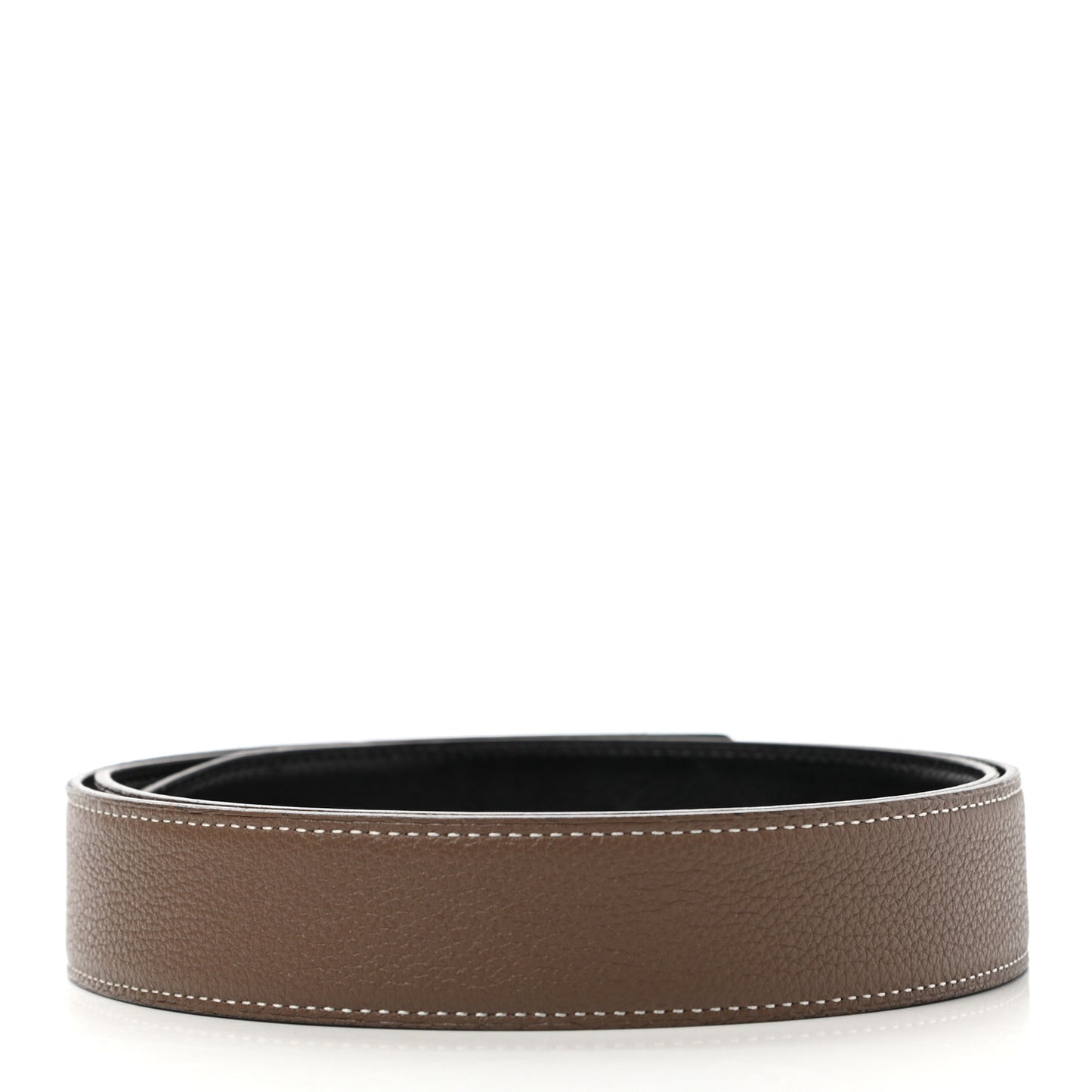 Box Togo 32mm Belt Strap 95 Black Etoupe